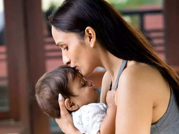 mother hugging toddler