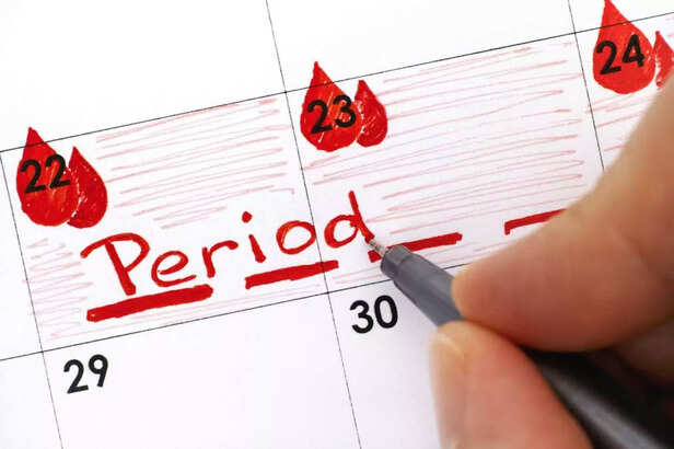 Tracking your periods on a calender