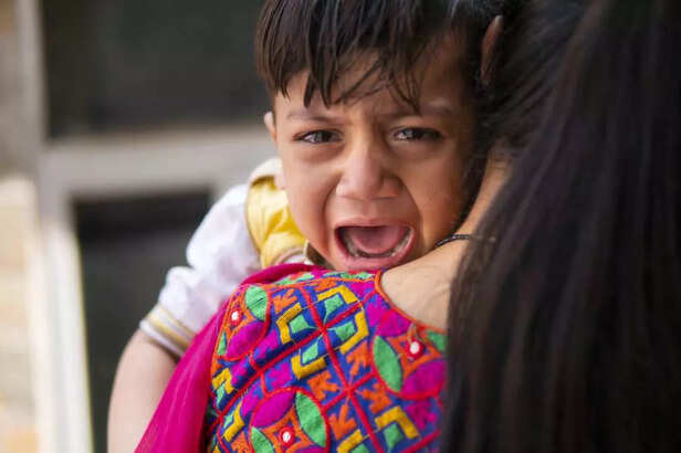 child crying