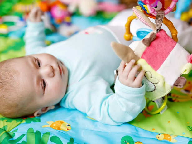 baby exploring toy