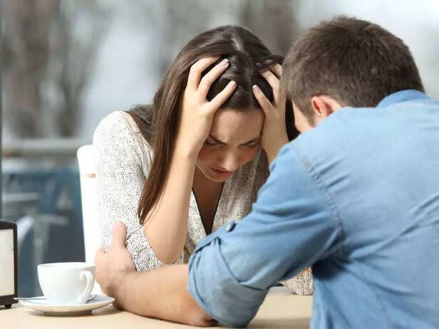 woman with depression