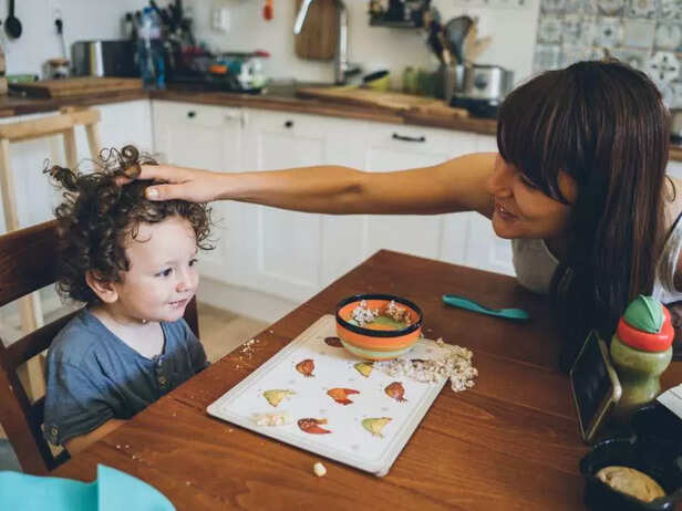 MOTHER APPRECIATING CHILD