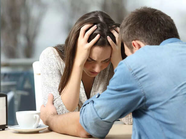 woman with depression