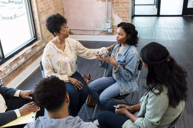 women in support groups