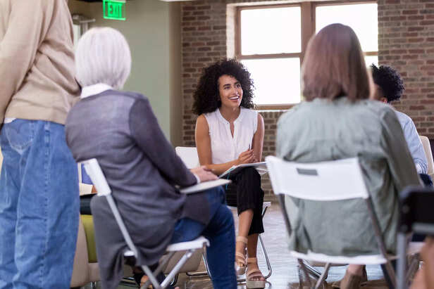 women in support groups