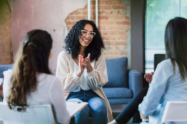 women in support groups