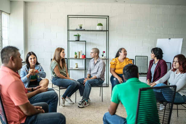 women in support groups