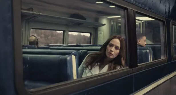 The girl on the train