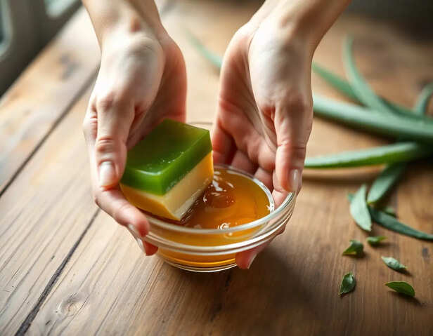 Mixing Natural Skincare Goodies