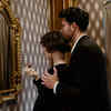 Couple near Mirror