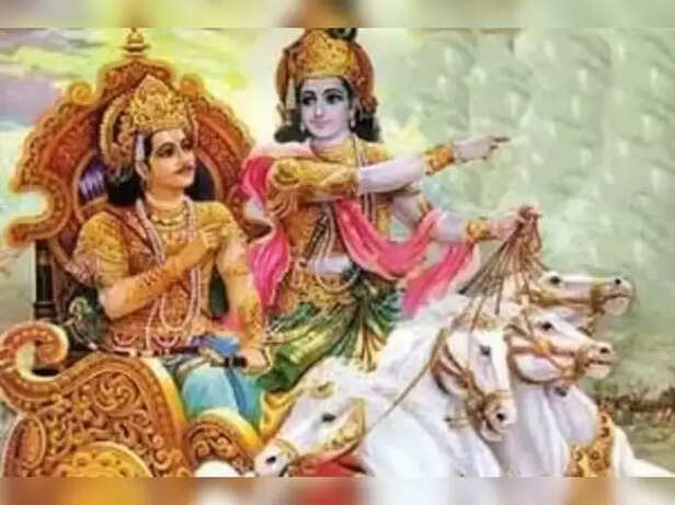 Krishna and Arjuna