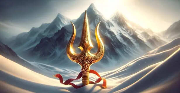 The Trishul symbolizes balance, growth, and embracing change