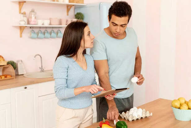 Couple Cooking