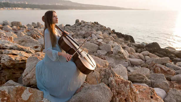 playing relaxing music