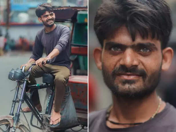 Purnai Delhi Rickshaw wala