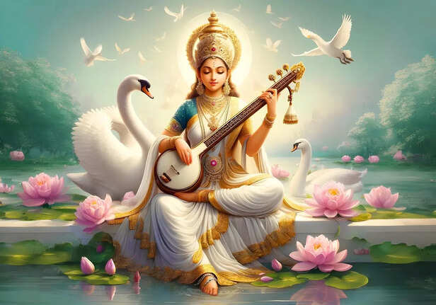 Goddess Saraswati