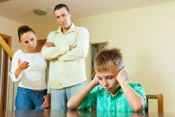 Parents Scolding child