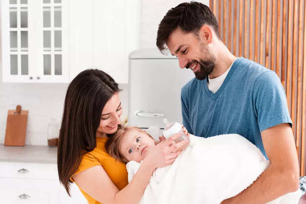 Parents taking equal responsibilities of child