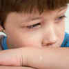 Boy crying