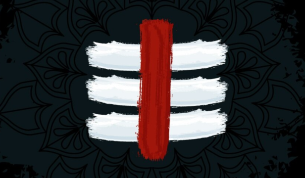 Death being contemplated through the parallel lines