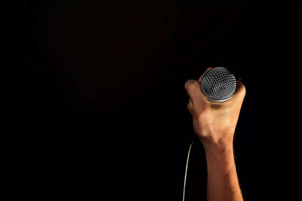 Mic in hand