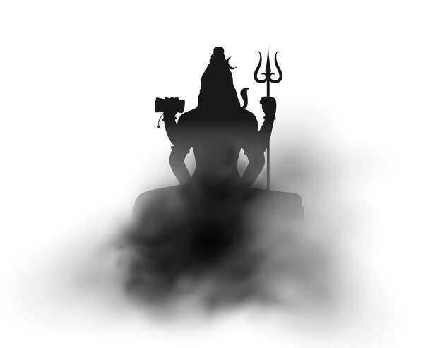 Shiv Silhouette Picture