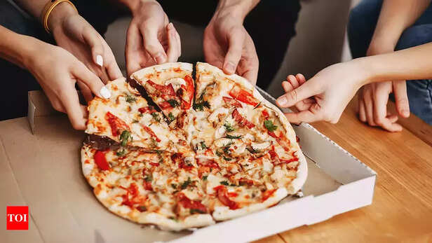 People Eating Pizza.