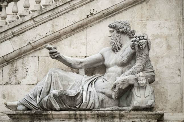 Statue of a Roman God.