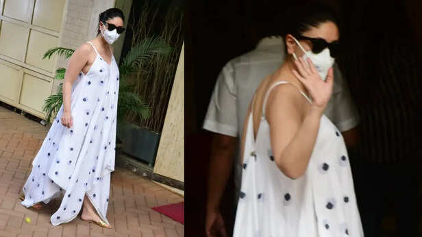 Kareena Kapoor in a Polka Dot Dress.