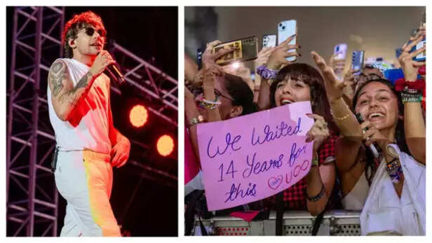 Louies during his Performance.