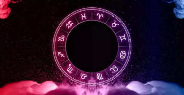 The horoscope wheel.