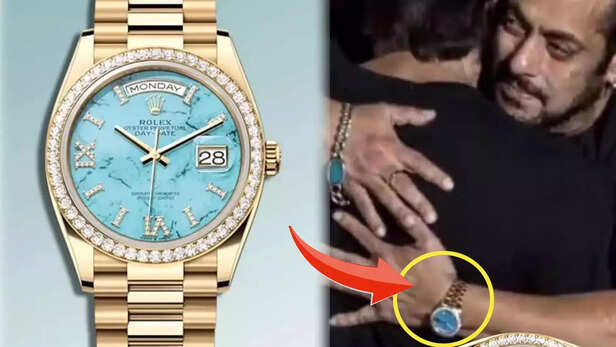 salman spotted wearing watch worth