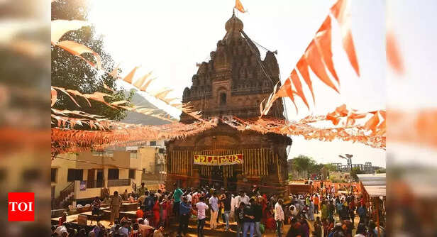 Festive devotion at a sacred temple