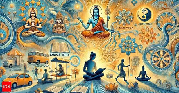 A depiction of Hindu religion based art.