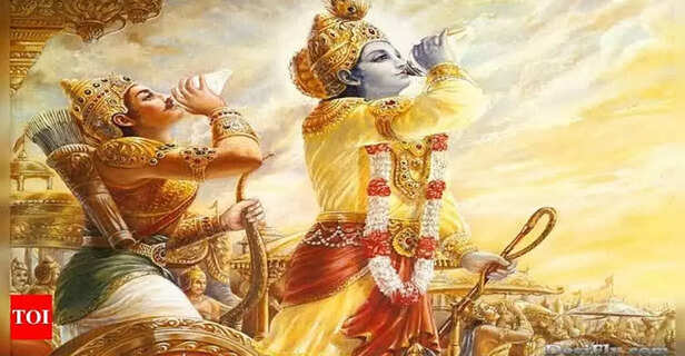 The classic Gita art