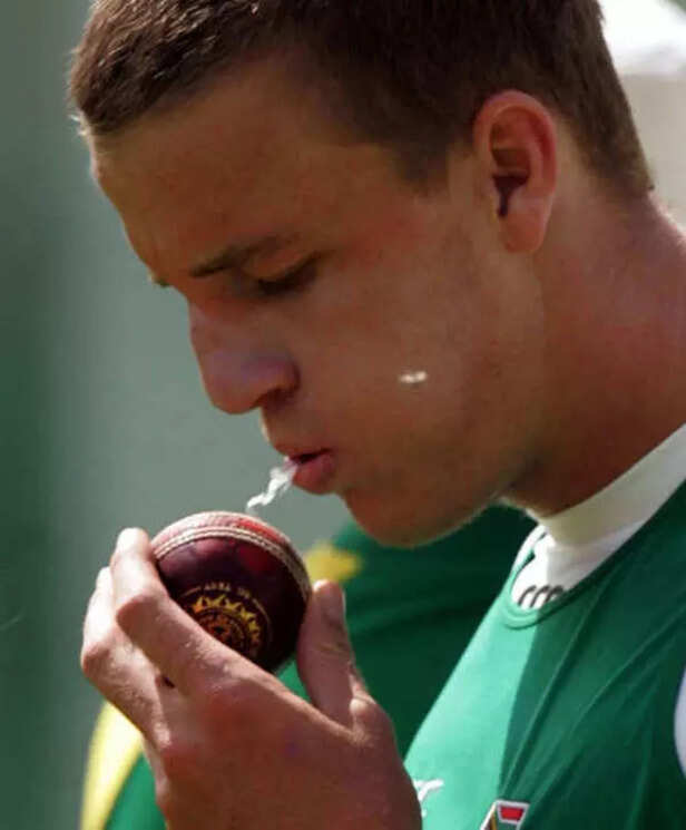 The History of the Saliva Ban in Cricket