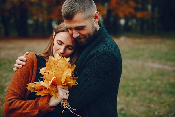 elegant-couple-spend-time-autumn-park