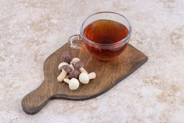 A Healthy Blend Of Coffee And Medicinal Mushrooms