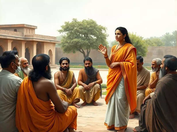Gargi Leads Philosophical Discourse