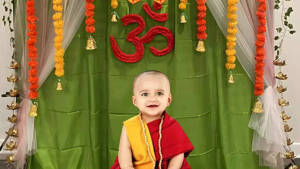 Mundan. Also referred to as Choodakaran or Chaul