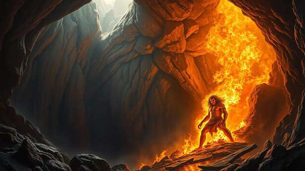 Kalayavan's Fiery Demise