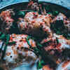 Savory Herb Pancakes with Yogurt Sauce