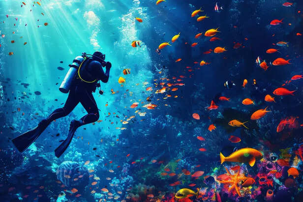 The aquatic life of Havelock Island