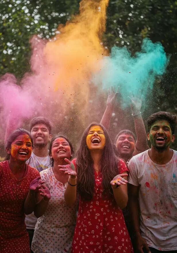 celebrating their culture together