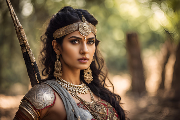 Rani Lakshmi Bai.