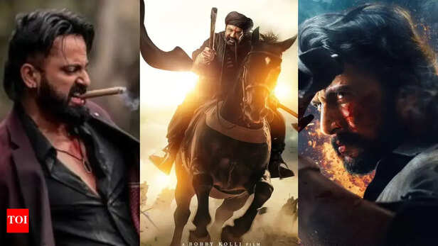 South Indian hero in a powerful moment