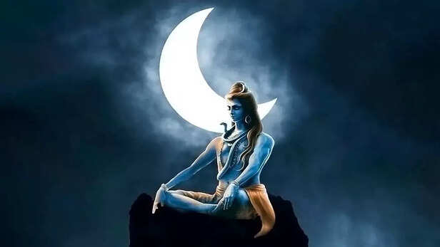Shiva Adorned Moon