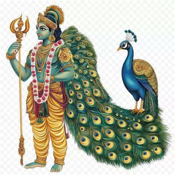 Peacock – The Mount of Kartikeya