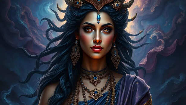 Cosmic Kali- Serene Strength.