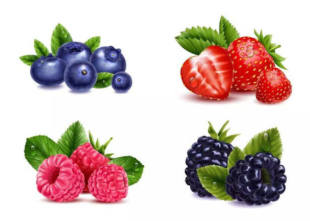 Berries (Blueberries, Strawberries)